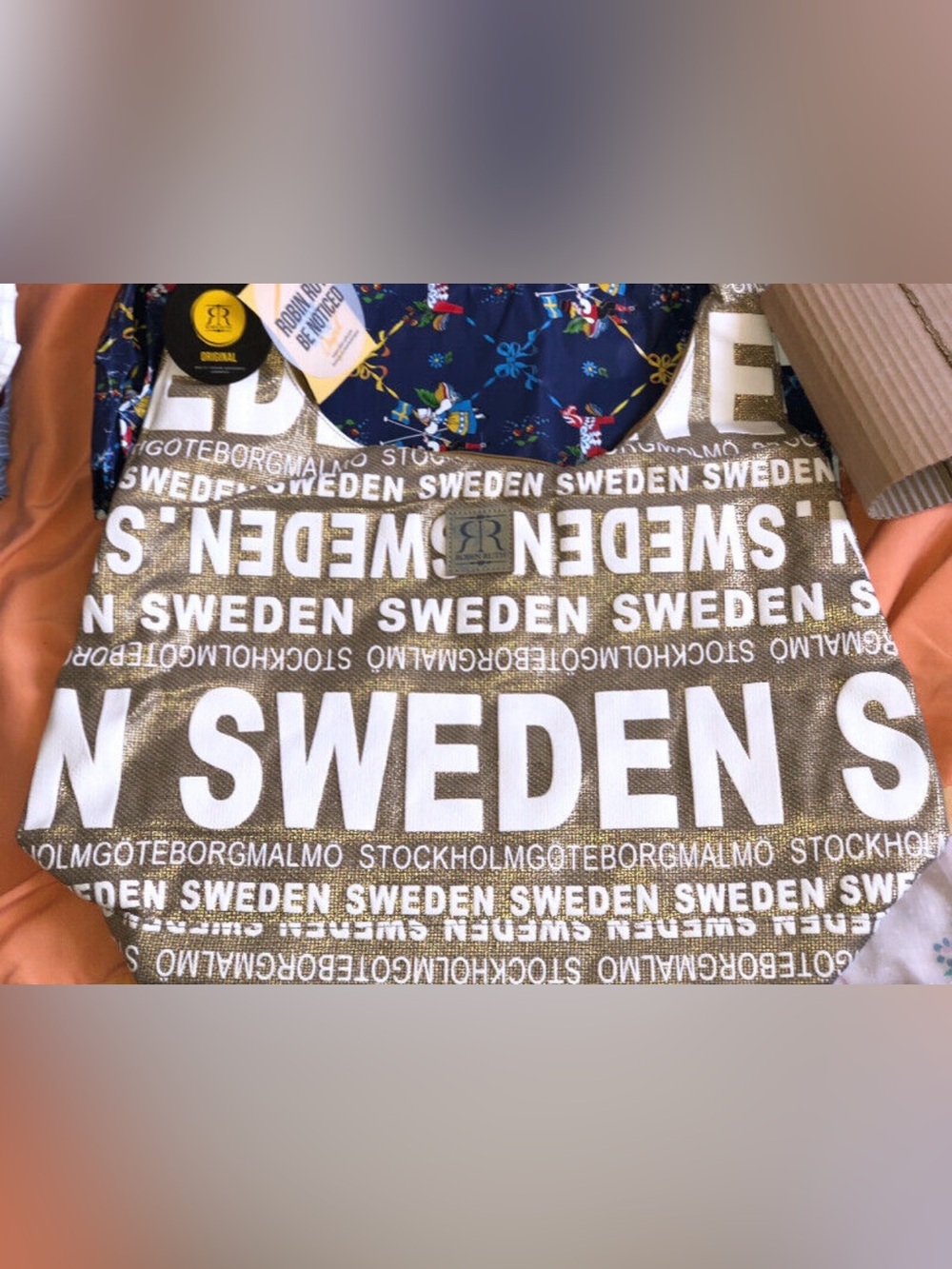 New-Robin Ruth Sweden Tote Bag
